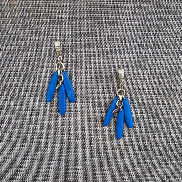 Boheme Earrings Blue Stone 💙🔵 - Picture 1 of 4